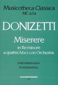 MISERERE IN RE MINORE MC 6/1 CHANT