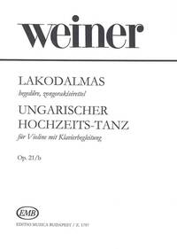 UNGARISCHER HOCHZEITSTANZ OP. 21-B VIOLON