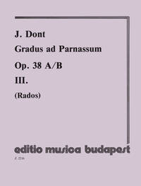 GRADUS AD PARNASSUM III OP. 38 30 FORTGESCHRITTENE VIOLONS