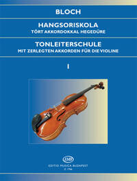 TONLEITERSCHULE I OP. 5 MIT ZERLEGTEN AKKORDEN VIOLON