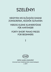 40 KLEINE KLAVIERSTUCKE I FUR ANFANGER PIANO