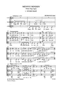 MENNYI MINDEN CHANT