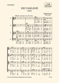 HEJ VARGANE. FOLKSONG CHANT