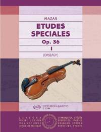 ETUDES SPECIALES I OP. 36 VIOLON