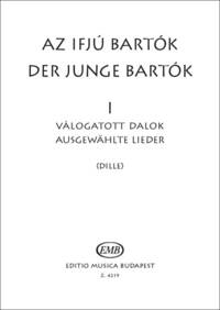 DER JUNGE BARTOK I AUSGEWAHLTE LIEDER CHANT