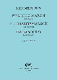 HOCHZEITSMARSCH OP. 61, NO. 9 PIANO