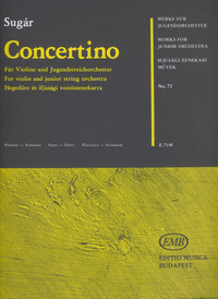CONCERTINO FUR VIOLINE UND JUGENDSTREICHORCHESTE