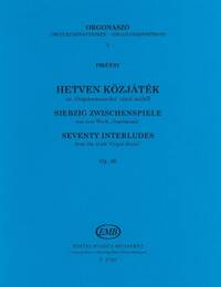 ORGELMUSIK II 70 ZWISCHENSPIELE ORGUE