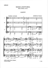 MUSICA NOTTURNA CHANT