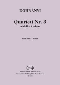STREICHQUARTETT NR. 3 OP. 33 MUSIQUE D'ENSEMBLE