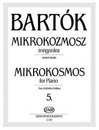MIKROKOSMOS FOR PIANO 5 PIANO