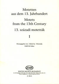 MOTETS FROM THE 13TH CENTURY, VOL. 1 CHANT