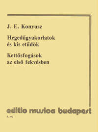 HEGEDUGYAKORLATOK ES KIS ETUDOK VIOLON