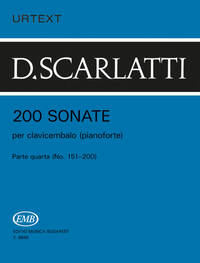 200 SONATE PER CLAVICEMBALO 4 (PIANOFORTE) PIANO