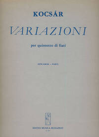 VARIAZIONI MUSIQUE D'ENSEMBLE