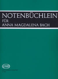 NOTENBUCHLEIN FUR ANNA MAGDALENA BACH PIANO