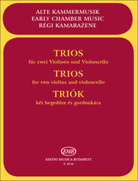 TRIOS FUR ZWEI VIOLINEN UND VIOLONCELLO MUSIQUE D'ENSEMBLE