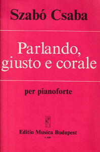 PARLANDO, GIUSTO E CORALE PIANO