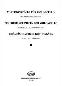 VORTRAGSSTUCKE FUR VIOLONCELLO UND KLAVIER II VIOLONCELLE