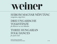 DREI UNGARISCHE VOLKSTANZE PIANO