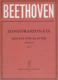 KLAVIERSONATEN IN EINZELAUSGABEN OP.13 OP. 13 C-M PIANO