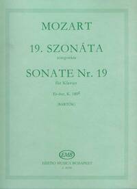 SONATE NR. 19 ES-DUR, KV 189G PIANO