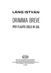 DRAMMA BREVE FLUTE TRAVERSIERE