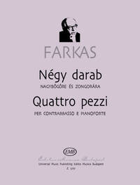 QUATTRO PEZZI PER CONTRABASSO E PIANOFORTE