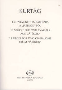 13 STUCKE FUR 2 CIMBALOMS AUS JATEKOK