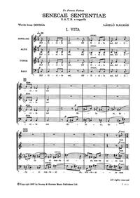 SENECAE SENTENTIAE CHANT
