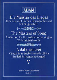 DIE MEISTER DES LIEDES V ALTE DEUTSCHE, ITALIENIS CHANT
