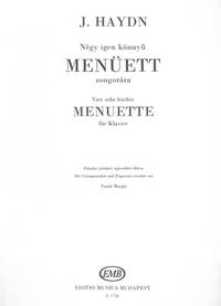 VIER SEHR LEICHTE MENUETTE PIANO