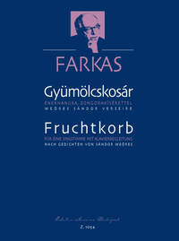 FRUCHTKORB FUR EINE SINGSTIMME MIT KLAVIERBEGLEI CHANT