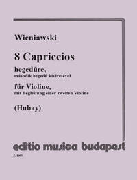 8 CAPRICCIOS VIOLONS