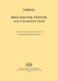 ALTE UNGARISCHE TANZE GUITARE