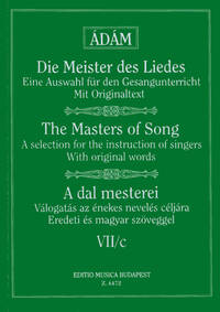 DIE MEISTER DES LIEDES VII-C LIEDER VON BRAHMS, F CHANT