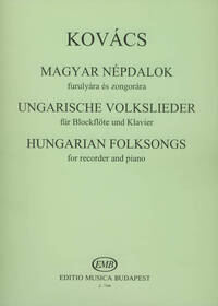 UNGARISCHE VOLKSLIEDER FLUTE A BEC
