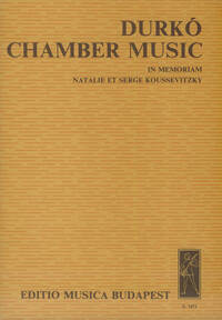 CHAMBER MUSIC IN MEMORIAM NATALIE UND SERGE KOUS MUSIQUE D'ENSEMBLE