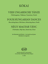 VIER UNGARISCHE TANZE CLARINETTE