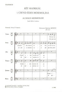 TWO MADRIGALS CHANT