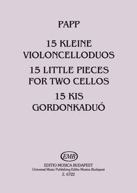 15 KLEINE VIOLONCELLODUOS