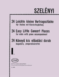 24 LEICHTE KLEINE VORTRAGSSTUCKE I VIOLON