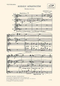 KODALY KOSZONTESE CHANT