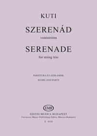 SERENADE FOR STRING TRIO MUSIQUE D'ENSEMBLE