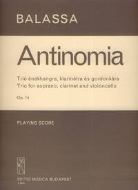 ANTINOMIA OP. 14 FUR SOPRAN, KLARINETTE UND VIOLO