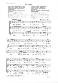 TAVASZ CHANT