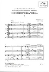 SECOND FOLKSONG RHAPSODY CHANT