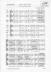 HONEY (WINE, SWEET WINE) CHANT