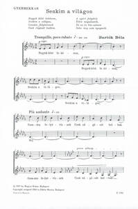 SENKIM A VILAGON CHANT