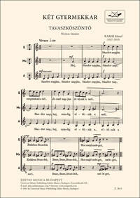 TWO CHILDREN'S SONGS CHANT